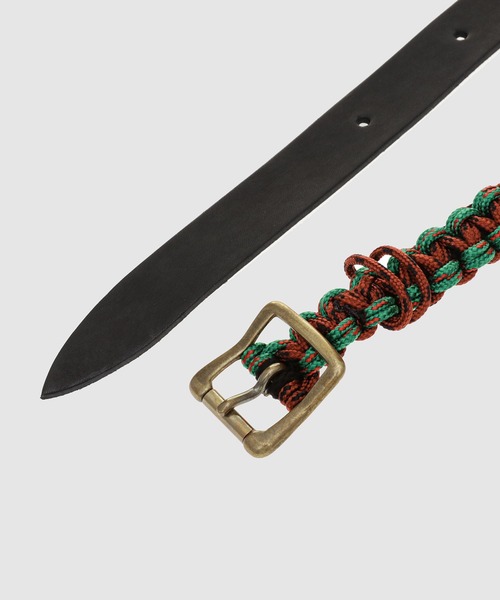 kolor BEACON(カラービーコン)の「25WBM-A04534(ベルト・メンズ・ベージュ/ブラック・FREE)」の4枚目の写真