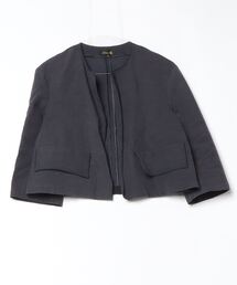 DRAWER ドゥロワー ノーカラージャケット 楽天市場】drawer（種類（コート・ジャケット）ノーカラー