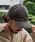 CAMBIO�i�J���r�I�j�́umko13009-Distressed Synthetic Leather Cap �L���b�v�i�L���b�v�j�v�b�u���E���n���̑�