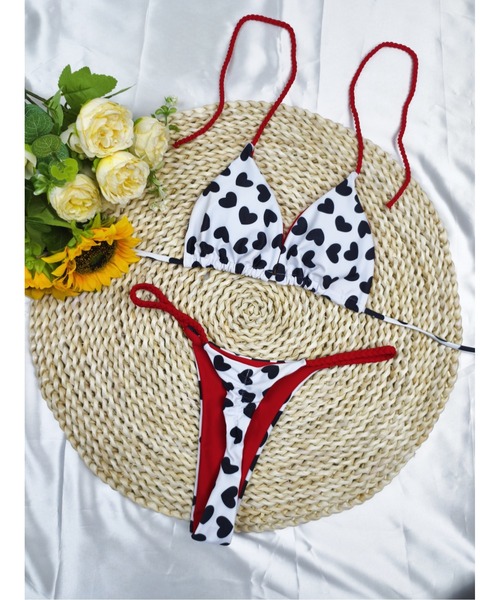 Zimmermann☆関税込☆ラッキーパッチワーク花柄三角ビキニ Zimmermann☆関税込☆ラッキーパッチワーク花柄三角ビキニ ビキニ