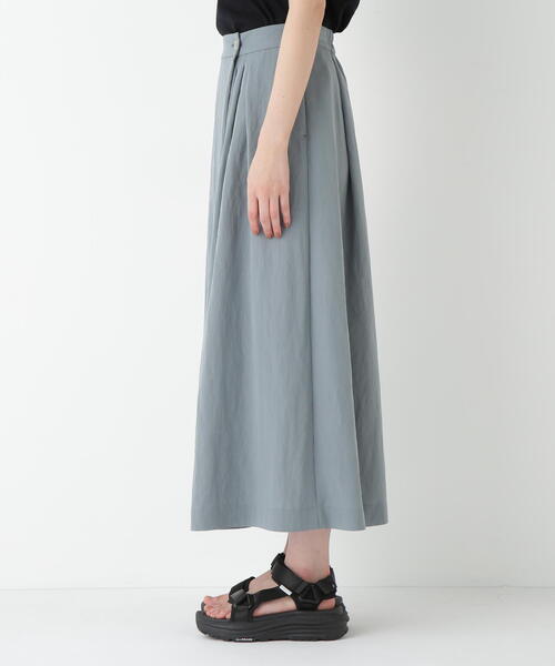 human woman（ヒューマンウーマン）の「◆ランダムタックスカート（スカート・レディース・ブラウン/グレー・SMALL/MEDIUM）」の12枚目の写真