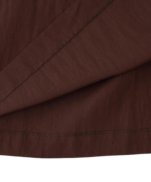 human woman（ヒューマンウーマン）の「◆ランダムタックスカート（スカート・レディース・ブラウン/グレー・SMALL/MEDIUM）」の6枚目の写真