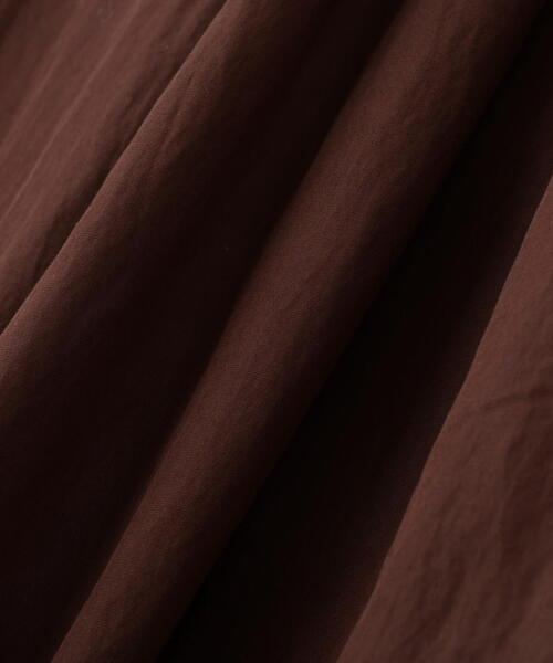 human woman（ヒューマンウーマン）の「◆ランダムタックスカート（スカート・レディース・ブラウン/グレー・SMALL/MEDIUM）」の7枚目の写真