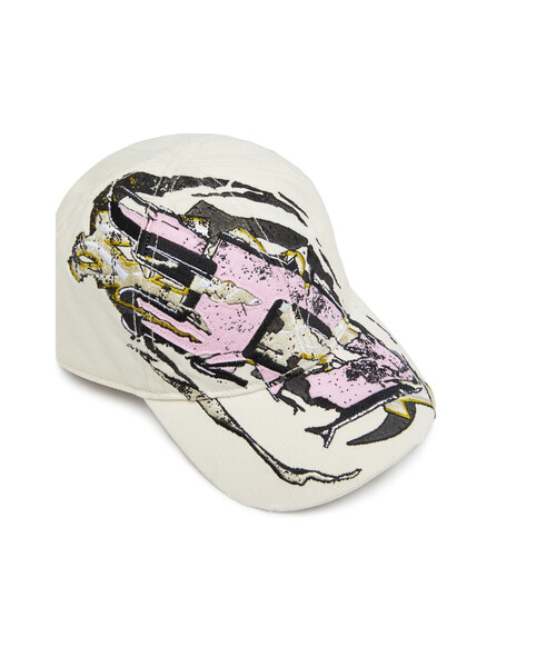 DIESEL（ディーゼル）の「メンズ ベースボールキャップ C-EIFFEL（キャップ・メンズ・ホワイト・02）」の2枚目の写真