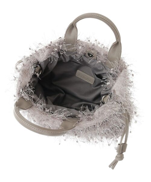 Green　Parks（グリーンパークス）の「OTO.HA.シャギーニットショルダーバッグ（ショルダーバッグ・レディース・グレイッシュベージュ/ブラック・FREE）」の15枚目の写真