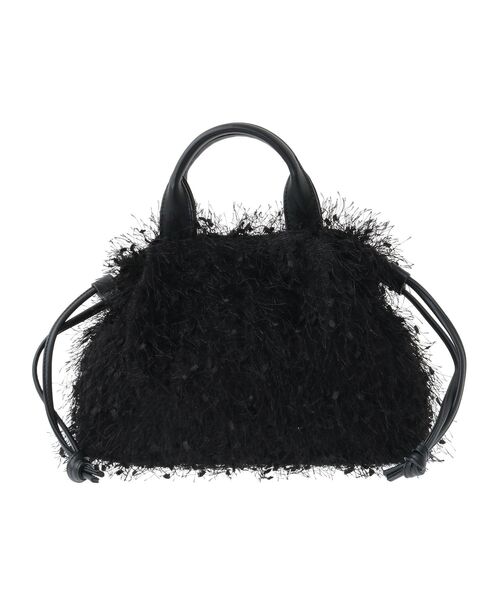 Green　Parks（グリーンパークス）の「OTO.HA.シャギーニットショルダーバッグ（ショルダーバッグ・レディース・グレイッシュベージュ/ブラック・FREE）」の20枚目の写真