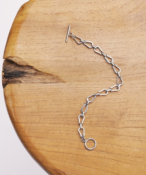 MinoriTY（マイノリティ）の「【MinoriTY】ホースシューチェーンブレスレット メンズ ウィメンズ ユニセックス（ブレスレット・メンズ・シルバー・FREE）」の3枚目の写真