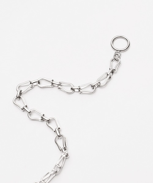 MinoriTY（マイノリティ）の「【MinoriTY】ホースシューチェーンブレスレット メンズ ウィメンズ ユニセックス（ブレスレット・メンズ・シルバー・FREE）」の4枚目の写真