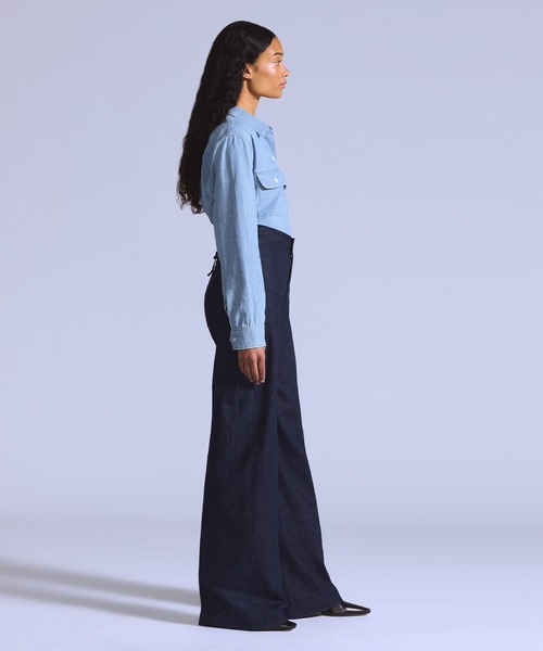 Levi's(リーバイス)の「Levi's/リーバイス BLUETAB(TM) MARINER ジーンズ(デニムパンツ・レディース・ダークインディゴブルー・23inch/24inch/25inch/26inch/27inch/28inch)」の3枚目の写真
