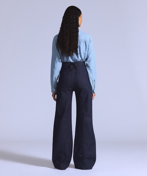 Levi's(リーバイス)の「Levi's/リーバイス BLUETAB(TM) MARINER ジーンズ(デニムパンツ・レディース・ダークインディゴブルー・23inch/24inch/25inch/26inch/27inch/28inch)」の4枚目の写真