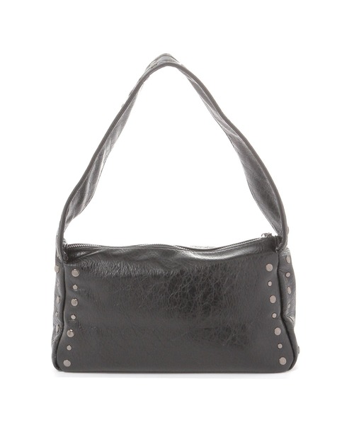 3.3 Field Trip （3.3フィールドトリップ）の「3.3 Field Trip／ミニマルリベバック（ハンドバッグ・レディース・ブラック/グレー・FREE）」の3枚目の写真