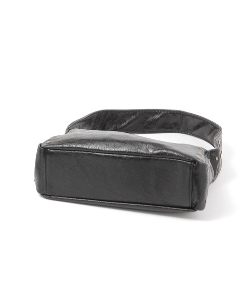 3.3 Field Trip （3.3フィールドトリップ）の「3.3 Field Trip／ミニマルリベバック（ハンドバッグ・レディース・ブラック/グレー・FREE）」の5枚目の写真