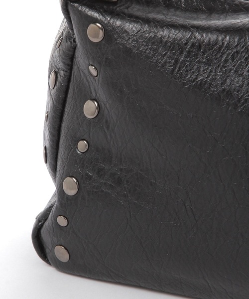 3.3 Field Trip （3.3フィールドトリップ）の「3.3 Field Trip／ミニマルリベバック（ハンドバッグ・レディース・ブラック/グレー・FREE）」の8枚目の写真