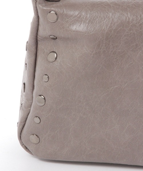 3.3 Field Trip （3.3フィールドトリップ）の「3.3 Field Trip／ミニマルリベバック（ハンドバッグ・レディース・ブラック/グレー・FREE）」の12枚目の写真