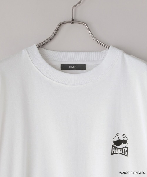 LOWRYS FARM(ローリーズファーム)の「【LFM(U)】PRINGLES/PTTLS 589264(Tシャツ/カットソー・メンズ・ホワイト/ブラック・MEDIUM/LARGE)」の11枚目の写真