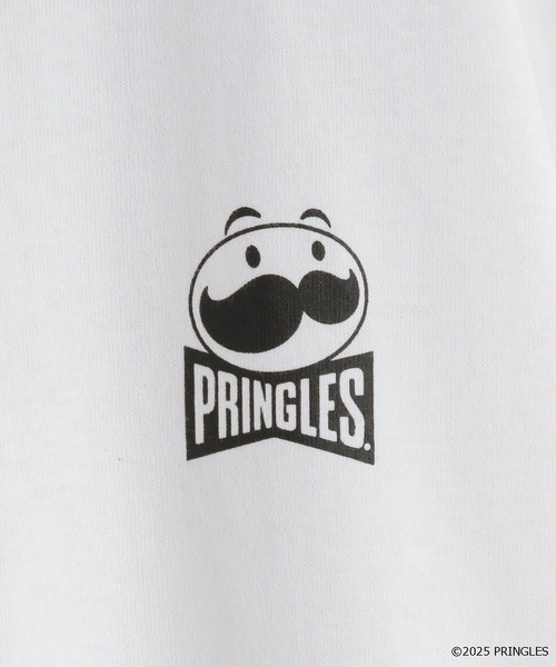 LOWRYS FARM(ローリーズファーム)の「【LFM(U)】PRINGLES/PTTLS 589264(Tシャツ/カットソー・メンズ・ホワイト/ブラック・MEDIUM/LARGE)」の7枚目の写真