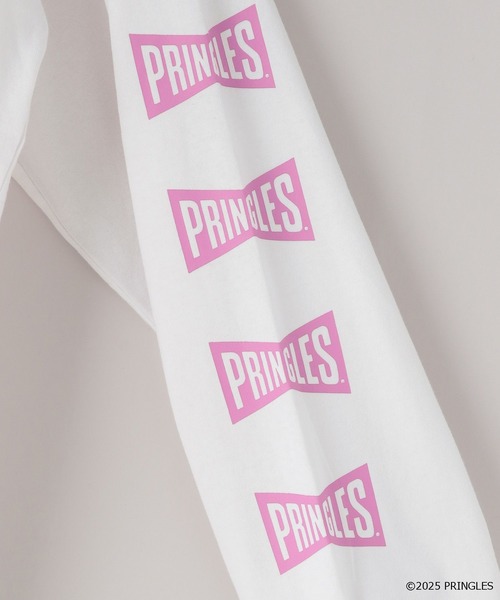 LOWRYS FARM(ローリーズファーム)の「【LFM(U)】PRINGLES/PTTLS 589264(Tシャツ/カットソー・メンズ・ホワイト/ブラック・MEDIUM/LARGE)」の8枚目の写真