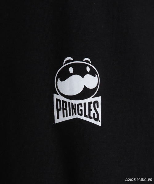 LOWRYS FARM(ローリーズファーム)の「【LFM(U)】PRINGLES/PTTLS 589264(Tシャツ/カットソー・メンズ・ホワイト/ブラック・MEDIUM/LARGE)」の4枚目の写真