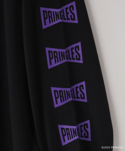 LOWRYS FARM(ローリーズファーム)の「【LFM(U)】PRINGLES/PTTLS 589264(Tシャツ/カットソー・メンズ・ホワイト/ブラック・MEDIUM/LARGE)」の5枚目の写真