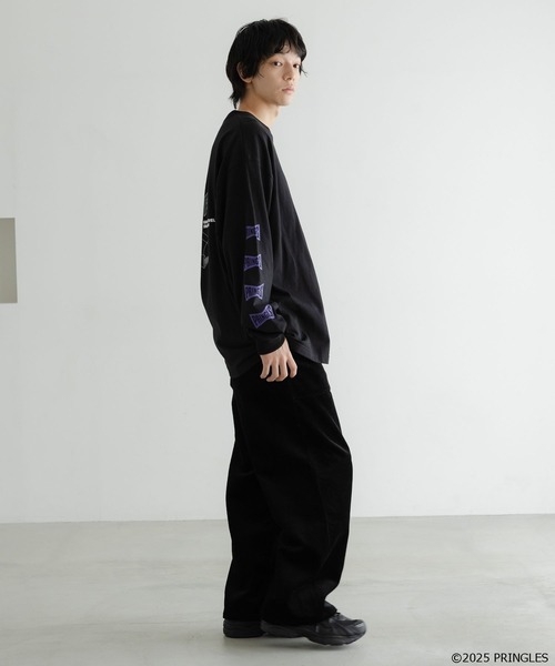 LOWRYS FARM(ローリーズファーム)の「【LFM(U)】PRINGLES/PTTLS 589264(Tシャツ/カットソー・メンズ・ホワイト/ブラック・MEDIUM/LARGE)」の21枚目の写真