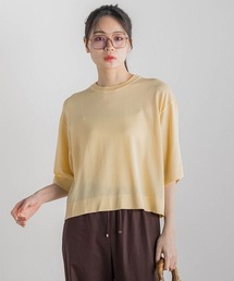 ワイドTニット≪手洗い可能≫