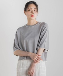 ワイドTニット≪手洗い可能≫