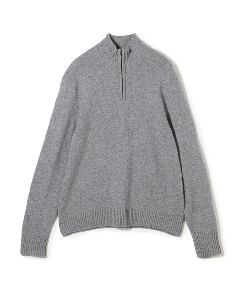 セール】リサイクルカシミヤ ハーフジッププルオーバー MRBC3719