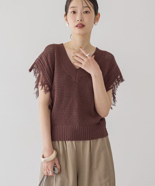 Amiur ブルゾン  ニット Amiur ブルゾン ニット