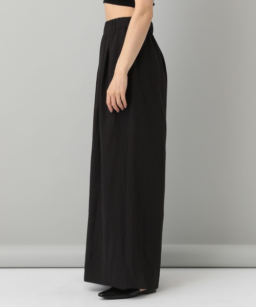 A part by（アパートバイ）の「サイドタックノースリセットアップ（パンツドレス・レディース・ライトベージュ/ブラック/ベージュ・FREE）」の20枚目の写真