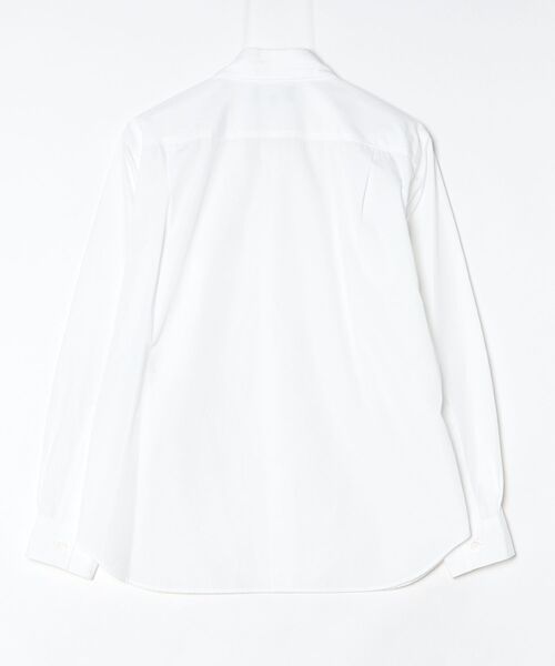 MARGARET HOWELL（マーガレットハウエル）の「PLAIN COTTON POPLIN（シャツ/ブラウス・メンズ・ホワイト・X-LARGE/LARGE/MEDIUM/SMALL）」の5枚目の写真