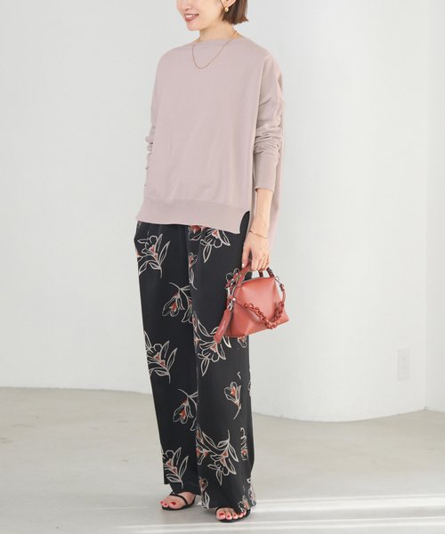 IENA（イエナ）の「ブラックフラワーパンツ（その他パンツ・レディース・ブラック系その他・36/38）」の17枚目の写真