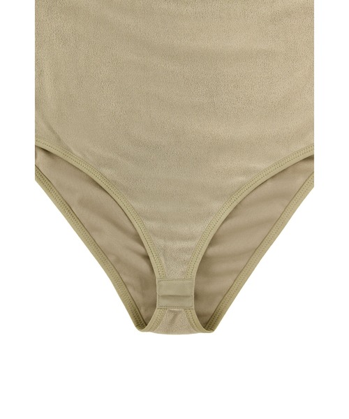 ALEXIA STAM（アリシアスタン）の「Terry Cloth Bodysuit /パイルボディースーツ（その他トップス・レディース・ネイビー/ベージュ/ブラウン・M/S/L）」の6枚目の写真