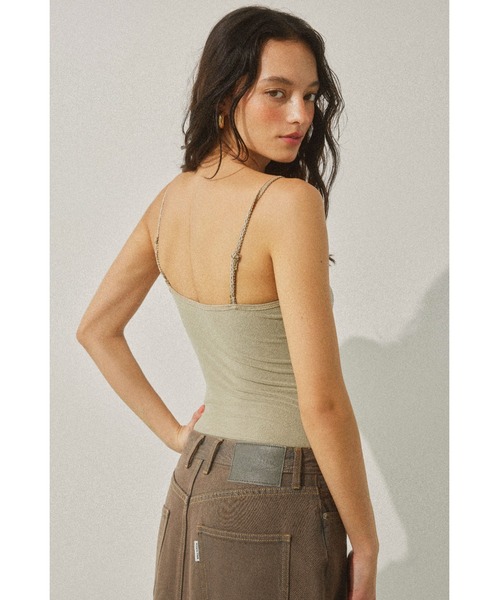 ALEXIA STAM（アリシアスタン）の「Terry Cloth Bodysuit /パイルボディースーツ（その他トップス・レディース・ネイビー/ベージュ/ブラウン・M/S/L）」の18枚目の写真