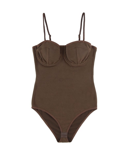 Terry Cloth Bodysuit /パイルボディースーツ（その他トップス