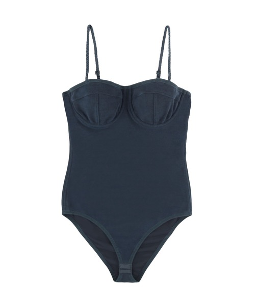 ALEXIA STAM（アリシアスタン）の「Terry Cloth Bodysuit /パイルボディースーツ（その他トップス・レディース・ネイビー/ベージュ/ブラウン・M/S/L）」の8枚目の写真