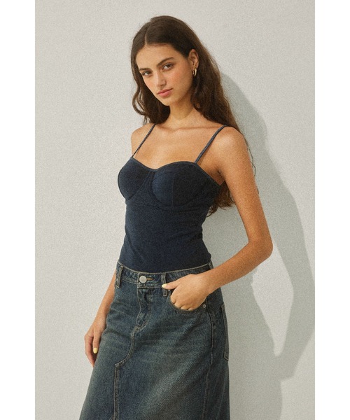 Terry Cloth Bodysuit /パイルボディースーツ（その他トップス