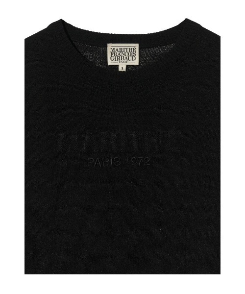 MARITHE + FRANCOIS GIRBAUD(マリテフランソワジルボー)の「W SEE THROUGH HALF KNIT(ニット/セーター・レディース・White/Black・SMALL/MEDIUM)」の18枚目の写真