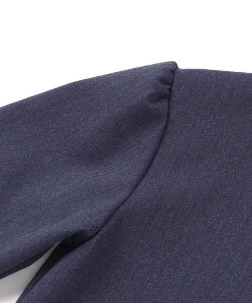 BeBe Petits Pois Vert（ベベプチポワヴェール）の「シフォンフリルブラウス+ロングパンツセットアップ（セットアップ・キッズ・ブラック系その他/ブルー・100cm/110cm/120cm/130cm/140cm/150cm）」の10枚目の写真