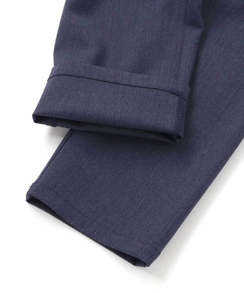 BeBe Petits Pois Vert（ベベプチポワヴェール）の「シフォンフリルブラウス+ロングパンツセットアップ（セットアップ・キッズ・ブラック系その他/ブルー・100cm/110cm/120cm/130cm/140cm/150cm）」の4枚目の写真