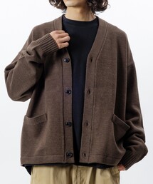 FREAK'S STORE(フリークスストア)の限定展開 Relax Fit リラックスフィット イージーケア ウォッシャブル Vネックカーディガン(カーディガン/ボレロ)