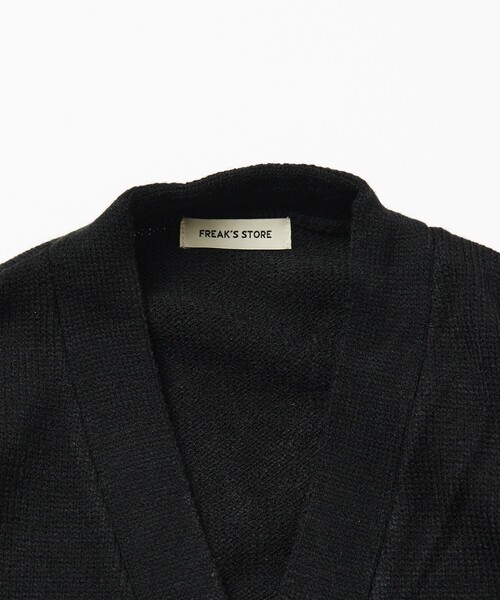 FREAK'S STORE（フリークスストア）の「限定展開 Relax Fit リラックスフィット イージーケア ウォッシャブル Vネックカーディガン（カーディガン/ボレロ・メンズ・ネイビー/ブラック/グレー/チャコールグレー/ブラウン・LARGE/MEDIUM/SMALL）」の21枚目の写真