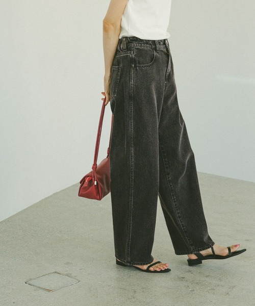 GOODデニムバギーパンツ/498388（デニムパンツ）｜GLOBAL WORK