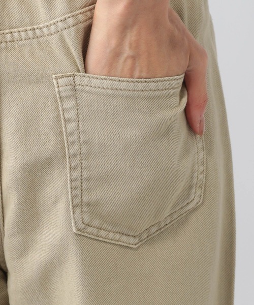 GLOBAL WORK（グローバルワーク）の「GOODデニムバギーパンツ/498388（デニムパンツ・レディース・ブラック/ライトベージュ/ブルー/ネイビー・X-SMALL/SMALL/MEDIUM/LARGE/X-LARGE/XX-LARGE）」の5枚目の写真