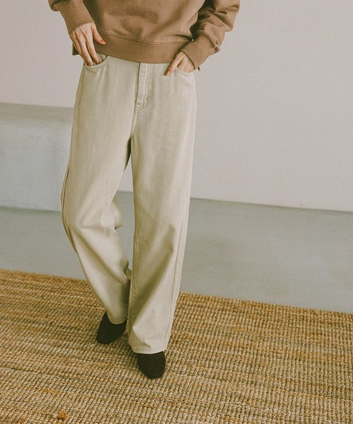 セール】GOODデニムバギーパンツ/498388（デニムパンツ）｜GLOBAL WORK