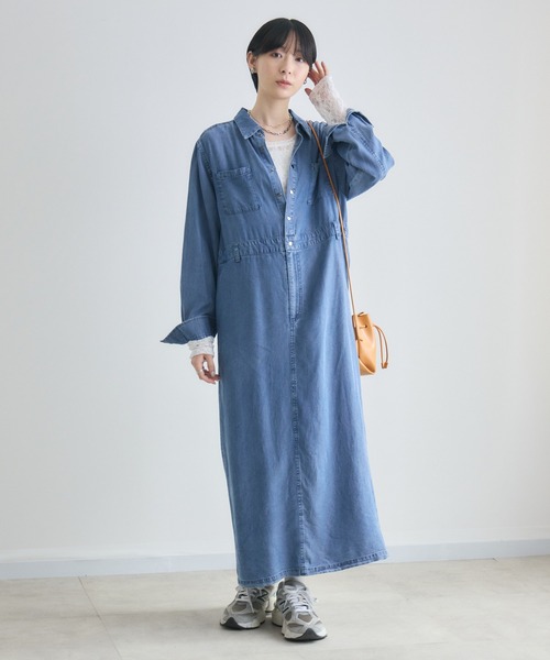 ROSIEE テンセルデニムワンピース（ワンピース）｜Paradise Picnic