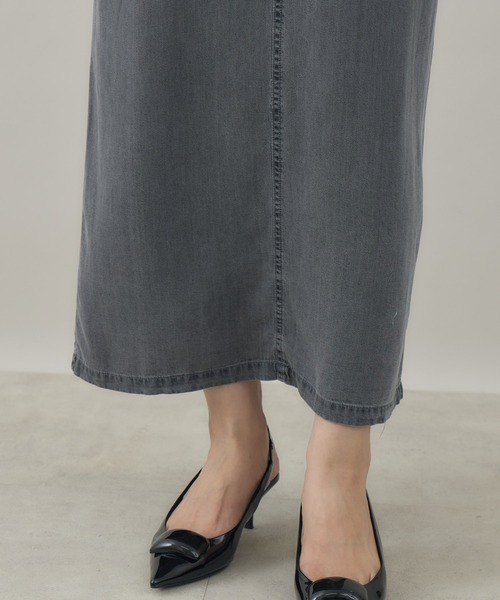 Paradise Picnic（パラダイスピクニック）の「ROSIEE テンセルデニムワンピース（ワンピース・レディース・ブルー/ブラック・FREE）」の11枚目の写真