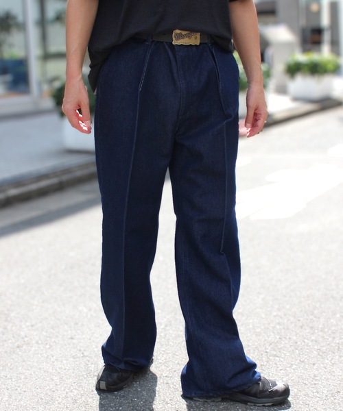 IO(イオ)(イオ)の「Wrangler / WRANCHER WIDE / W1190(デニムパンツ・メンズ・インディゴブルー・MEDIUM/LARGE/X-LARGE/SMALL)」の3枚目の写真