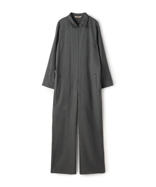 23AW 完売品✨BACCA ビスコースレーヨンストレッチコンビネゾン 黒 34 23AW 完売品✨BACCA ビスコースレーヨンストレッチコンビネゾン