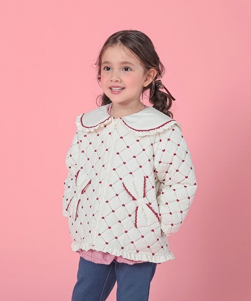 【新品】クーラクールcoeur u0026 coeur アウター 3点セットsize95 クーラクール アウター80㎝ セールcoeur a coeur 裾フリル中綿