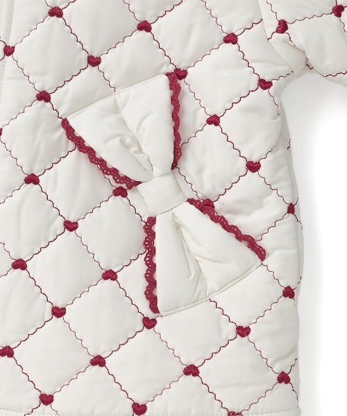 coeur a coeur（クーラクール）の「coeur a coeur キルトジャケット（その他アウター・キッズ・アイボリー/ピンク・120cm/110cm/100cm/90cm）」の18枚目の写真